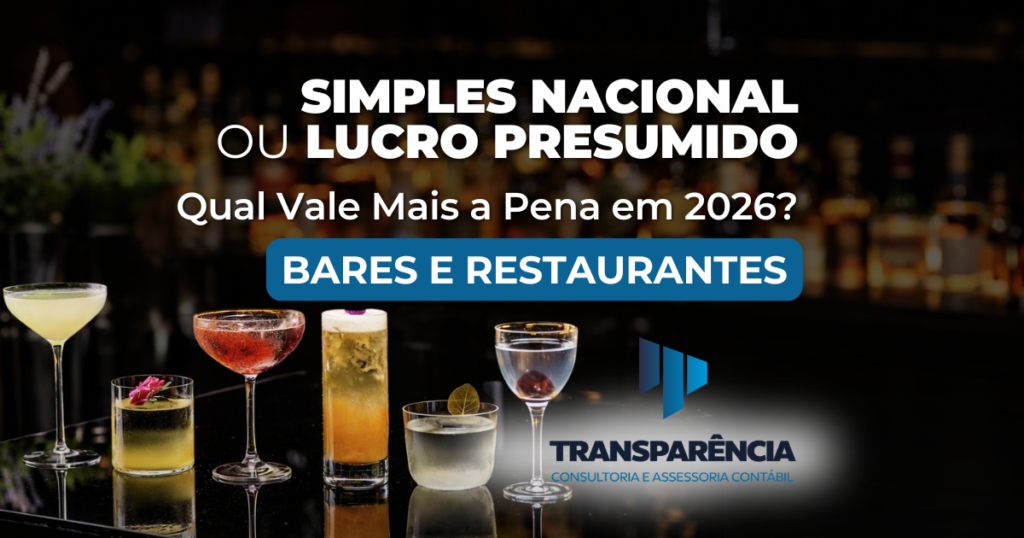 Simples Nacional ou Lucro Presumido para Restaurantes: Qual Vale Mais a Pena em 2026